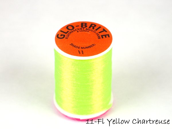 Glo-Brite Fluorescent Multi Yarn